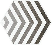 Hexagono Lacroix Gris 23x26.6