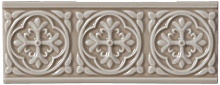 Настенный бордюр Adex Studio Relieve Palm Beach Silver Sands 7.5x19.8