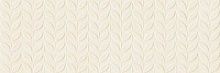 Vida Struttura Foglia 3D Beige Rett 30x90