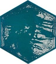 Керамогранит Prissmacer Rain Aquamarine Hex 19.8x22.8