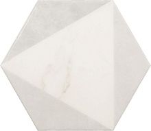 Напольная плитка Equipe Carrara Hexagon Peak 17.5x20