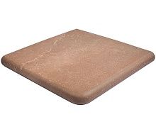 Ступень угловая Exagres Cartabon Stone Brown 33x33x4