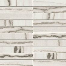 Мозаика Rex Ceramiche Prexious Rex White Fant. Mos. 3X15 Glossy 30x30