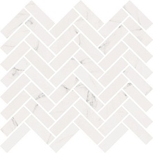 Sensi Mos Chevron Statuario 30x30