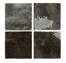 Enamel Square Charcoal 12.5x12.5