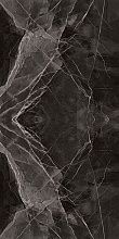 Керамогранит Kutahya Black Calacatta Book Match Kristal Rectified Parlak Nano 120x240