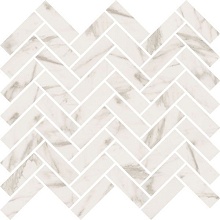 Мозаика ABK Sensi Mos Chevron Calacatta 30x30