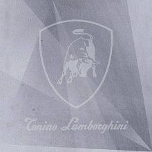 Керамогранит Tonino Lamborghini Le Mans Logo Laser Acciaio 75x75