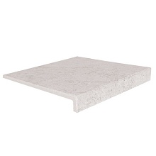 Ступень фронтальная Gresmanc Peldano Recto Evo White Stone 31.7x31.7x4