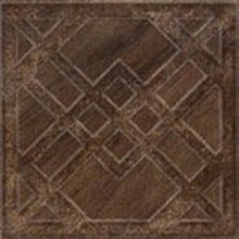 Antique Geometrie Walnut 20x20