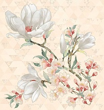 Панно настенное Kerlife Primavera Magnolia Crema 75.3x70.9