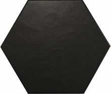 Керамогранит Equipe Hexatile Negro Mate 17.5x20