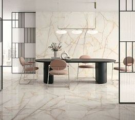 Tau Ceramica Onice Gold Big Sizes 120X280