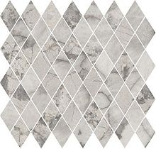 Мозаика La Fabbrica Rombo Gemstone Grey Lap Ret 31x31